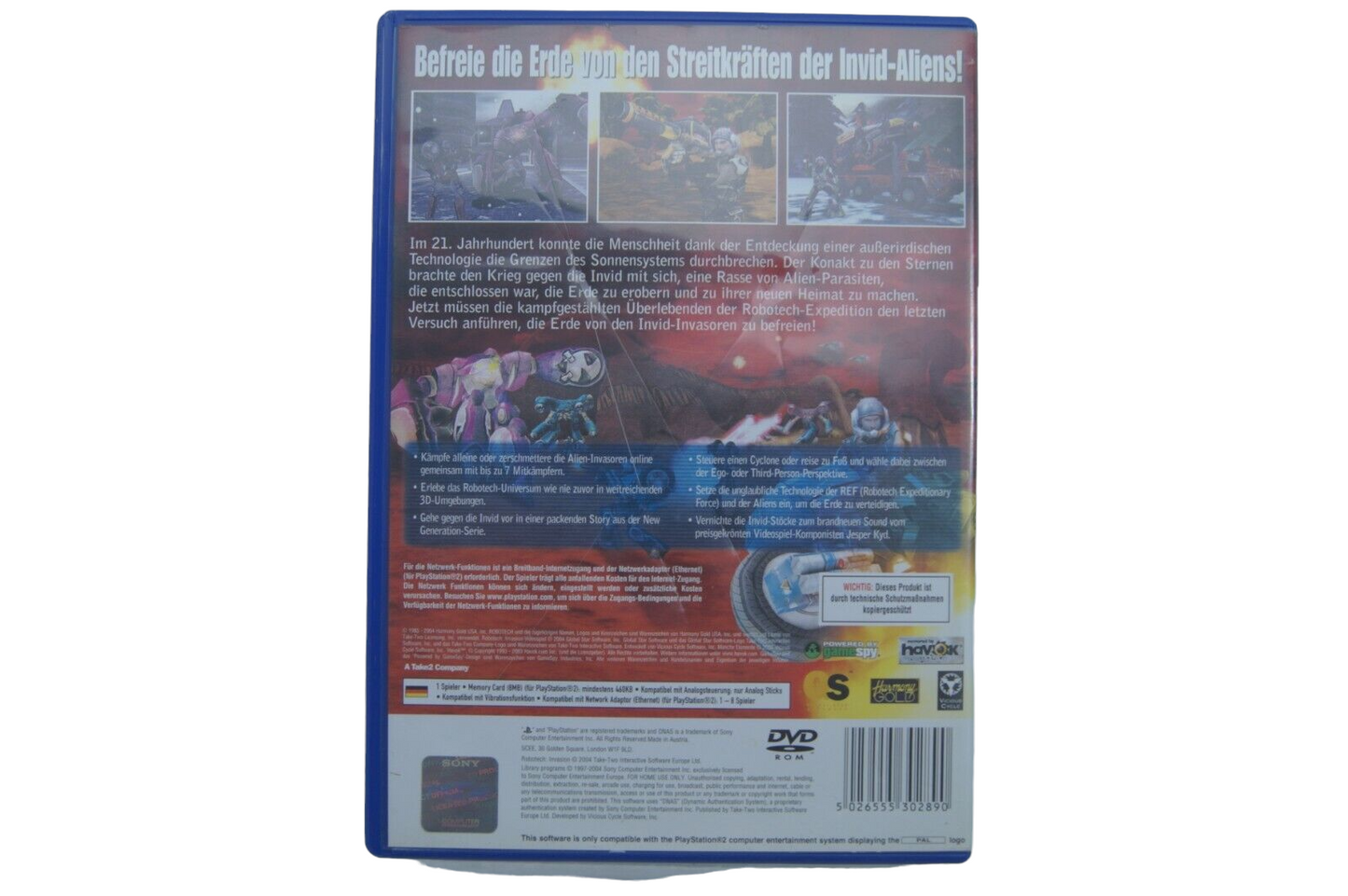 Robotech Invasion - Playstation 2