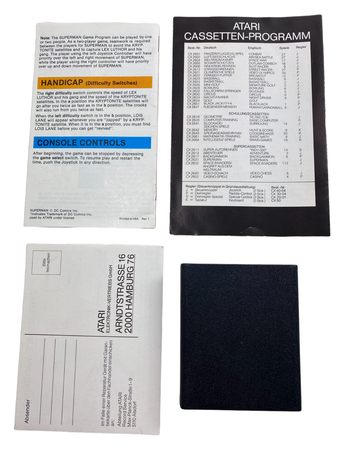 Superman - Atari CX2631 (CIB / OVP)