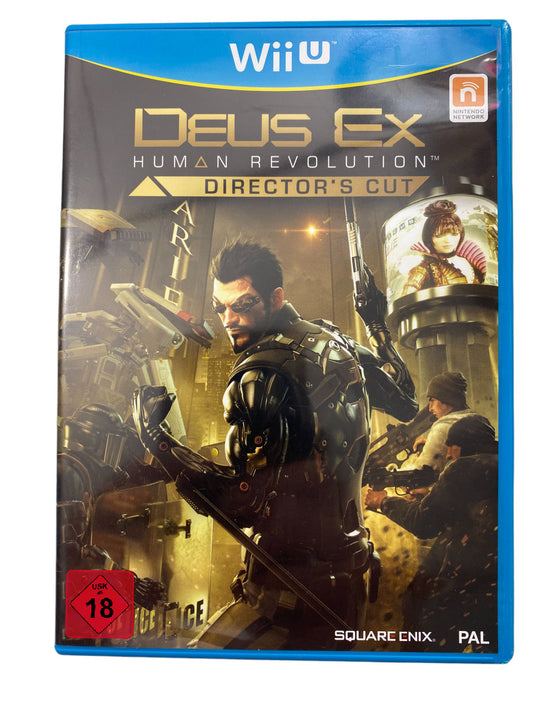 Deus Ex: Human Revolution - Directors Cut - Nintendo Wii U (CD KRATZFREI)