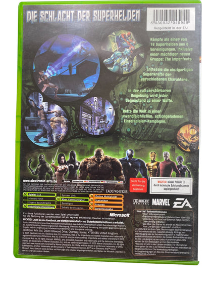 Marvel Nemesis - Rise Of The Imperfects - Microsoft Xbox