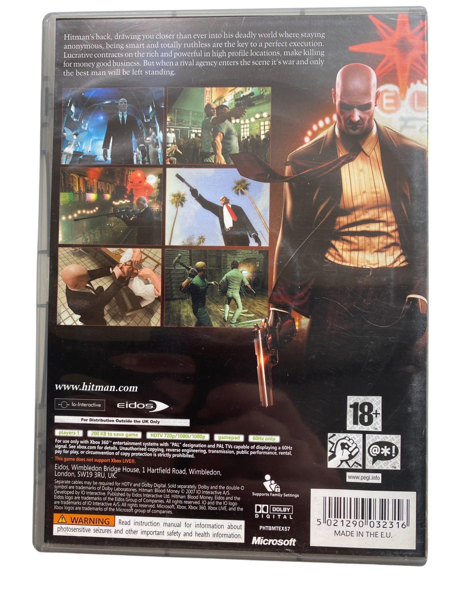 Hitman: Blood Money - Xbox 360