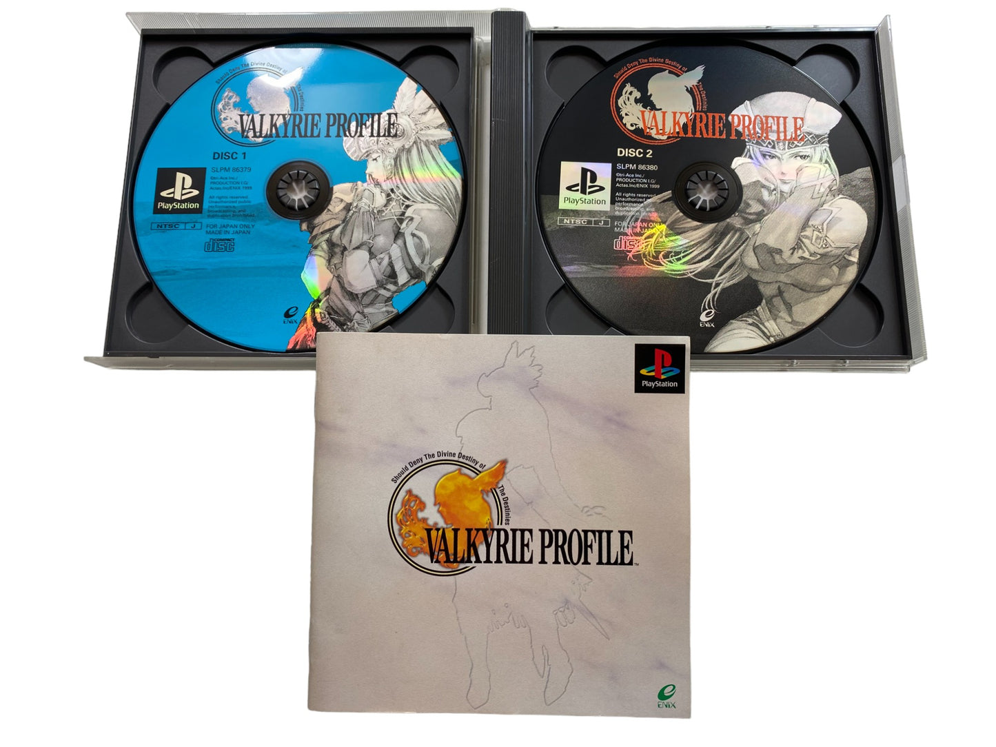 PS1 - Valkyrie Profile - Playstation 1 (CDs KRATZFREI) NTSC-J Japan Version
