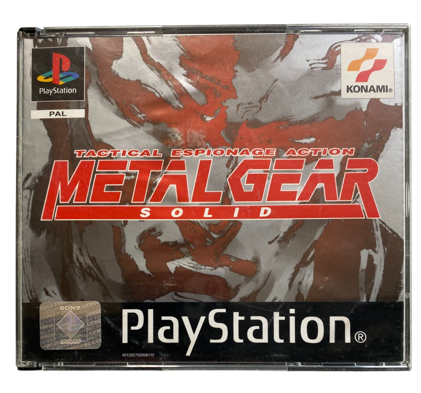 PS1 - Metal Gear Solid - inkl. Silent Hill Demo - Playstation 1