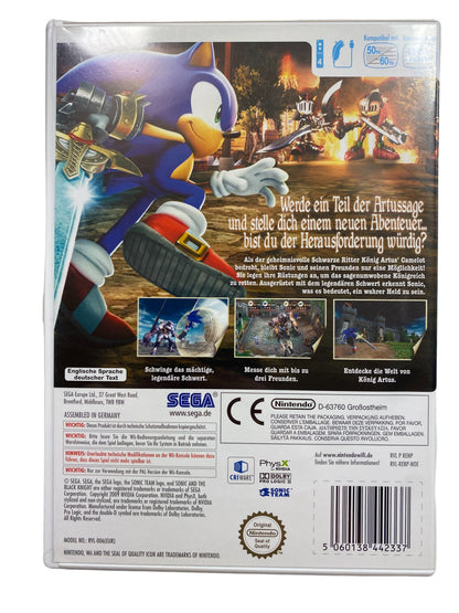 Sonic und der Schwarze Ritter - Nintendo Wii (CD KRATZFREI)