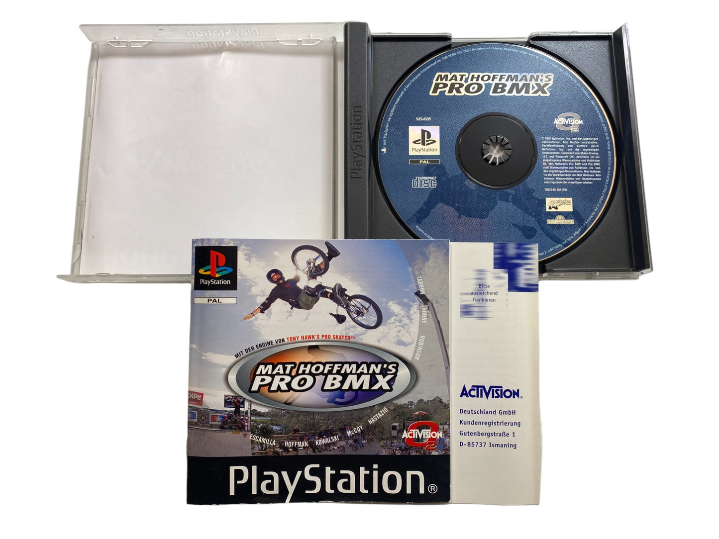 PS1 - Mat Hoffman's Pro BMX - Playstation 1