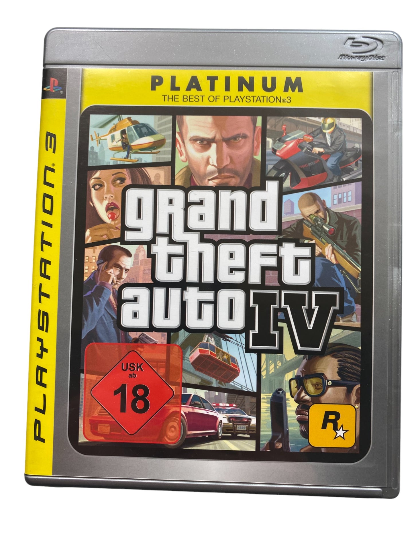 Grand Theft Auto / GTA IV - PlayStation 3 (CD KRATZFREI) inkl. Karte / Poster