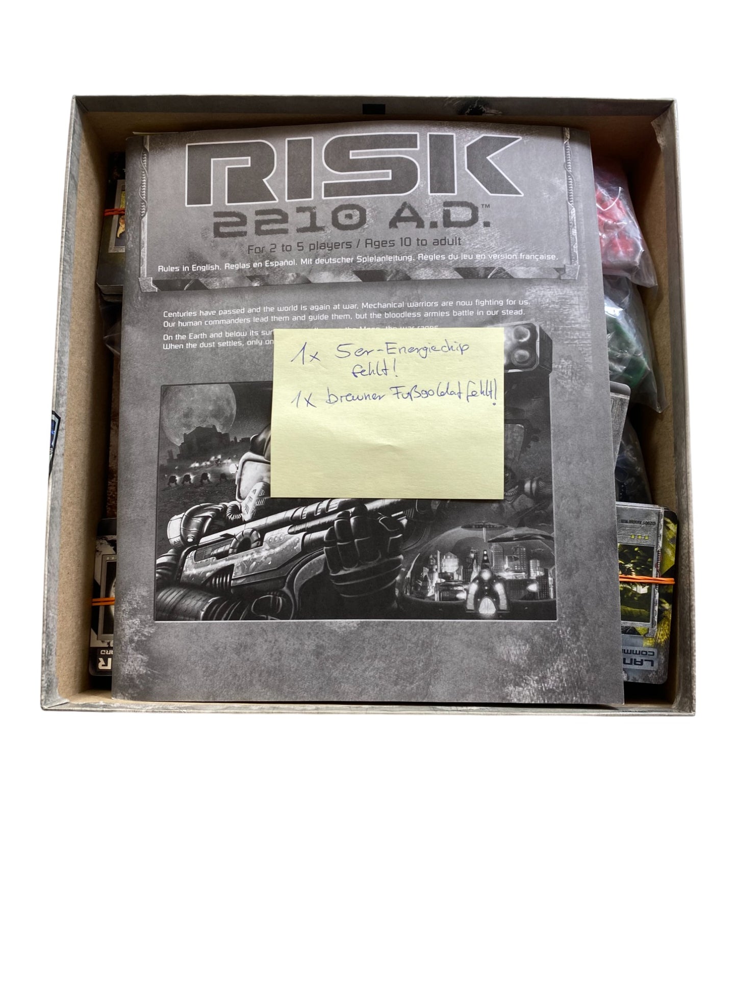 Risk 2210 A.D. - Brettspiel von Avalon Hill