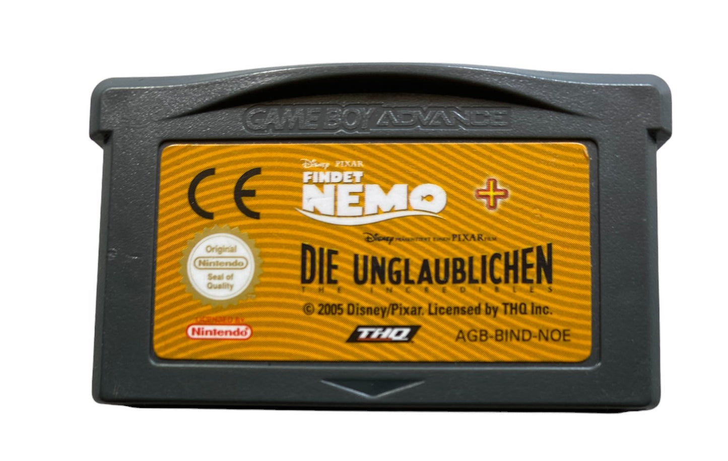2 Games in 1: Findet Nemo + Die Unglaublichen - Game Boy Advance