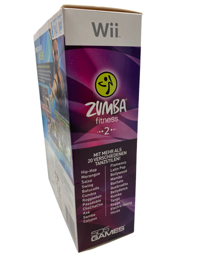 Zumba Fitness 2 inkl. Fitness Gürtel - Nintendo Wii (OVP)
