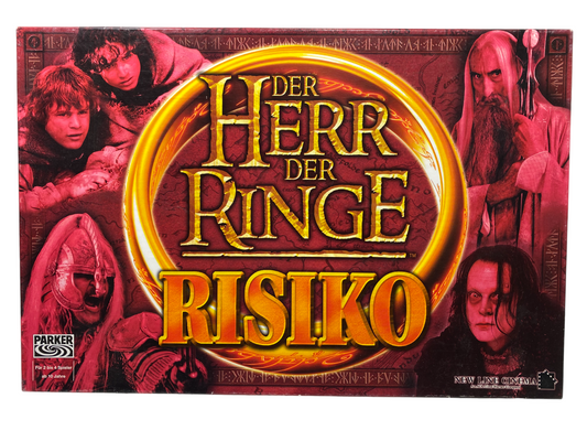 Risiko - Der Herr der Ringe - Brettspiel von Parker (KOMPLETT)