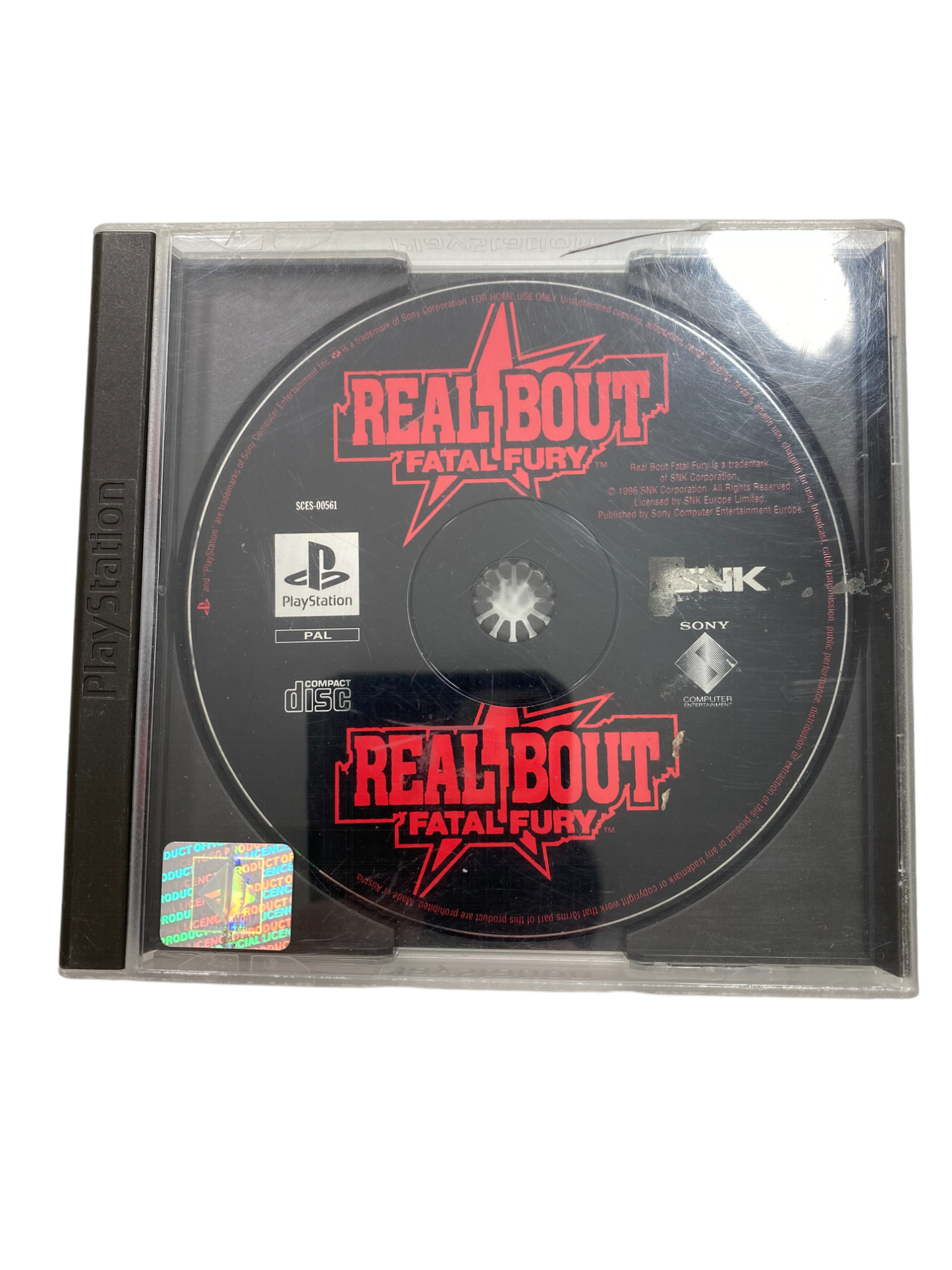 PS1 - Real Bout Fatal Fury - Playstation 1 (CD only / KRATZFREI)