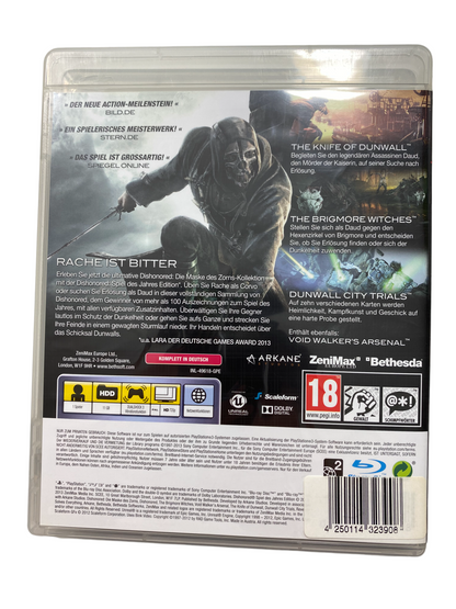 PS3 - Dishonored - Spiel des Jahres Edition - Playstation 3 (CD KRATZFREI)
