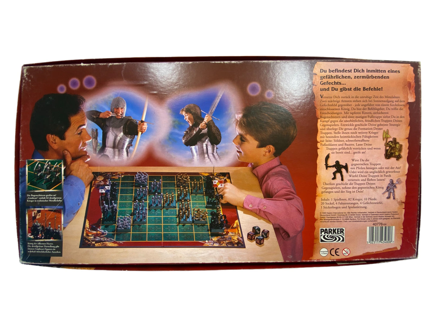 Lionheart - Brettspiel von Parker (KOMPLETT)
