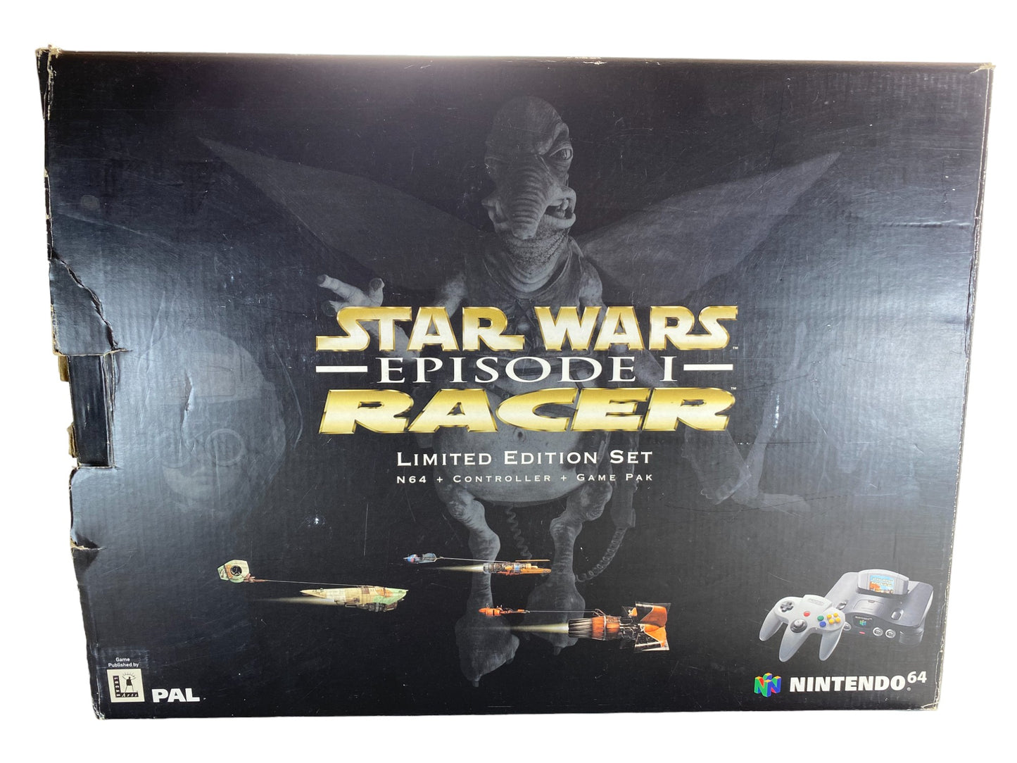 Nintendo 64 / N64 Konsole Limited Edition Set - Star Wars Episode 1 Racer (OVP)