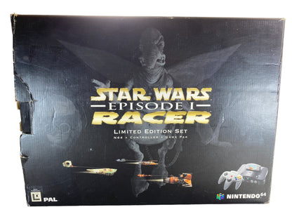 Nintendo 64 / N64 Konsole Limited Edition Set - Star Wars Episode 1 Racer (OVP)