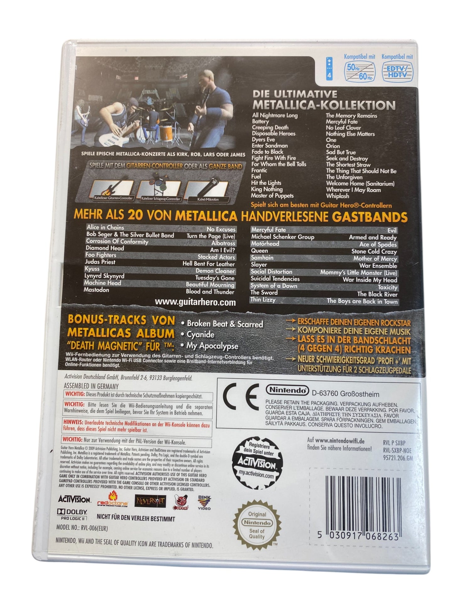 Guitar Hero: Metallica - Solo Guitar Pack - Nintendo Wii