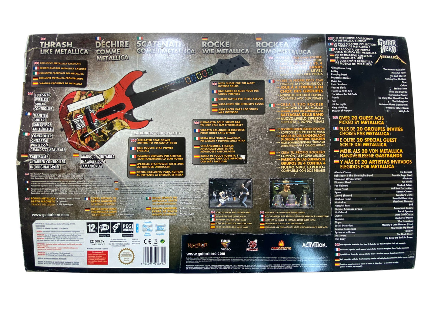 Guitar Hero: Metallica - Solo Guitar Pack - Nintendo Wii