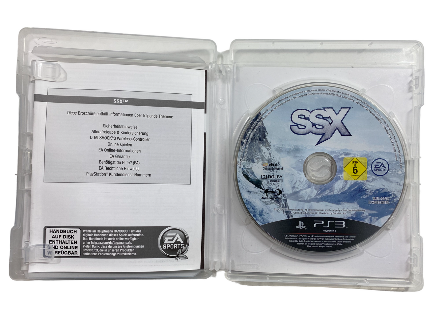 PS3 - SSX - Playstation 3 (CD KRATZFREI)