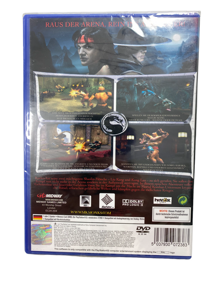 PS2 - Mortal Kombat: Shaolin Monks - Playstation 2 (SEALED)