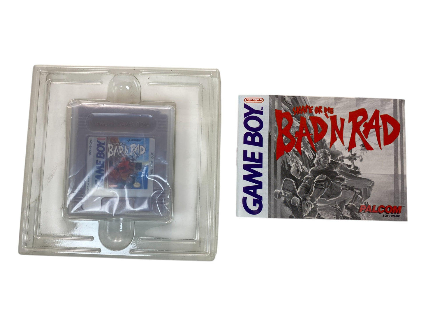 Skate or die Bad´n Rad - Game Boy (CIB) Top-Zustand