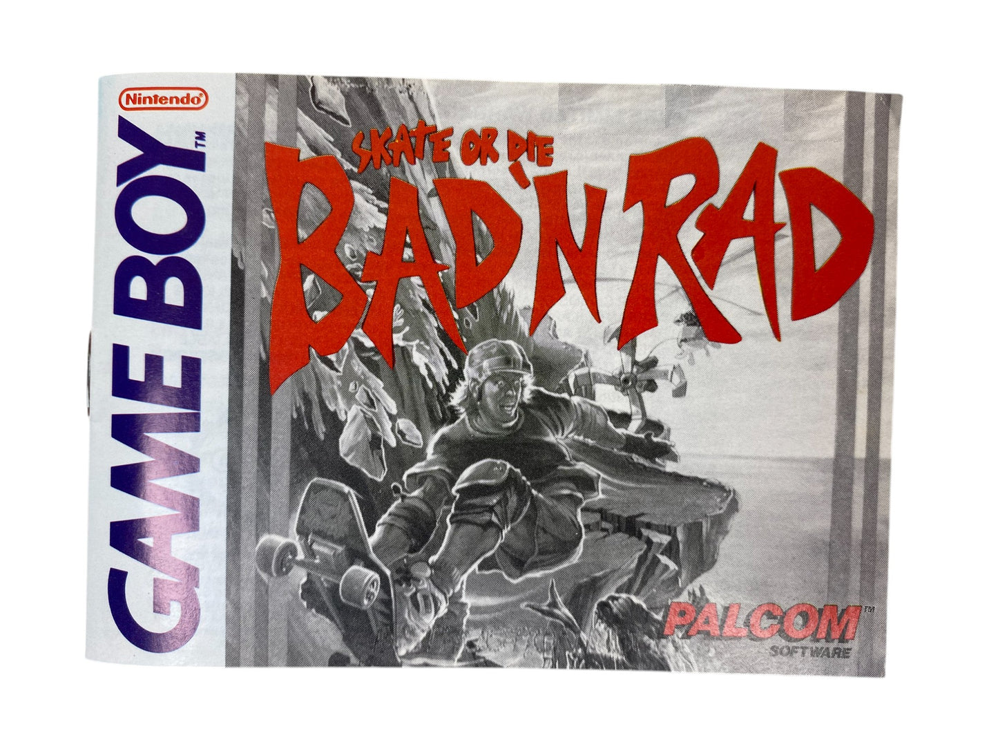 Skate or die Bad´n Rad - Game Boy (CIB) Top-Zustand