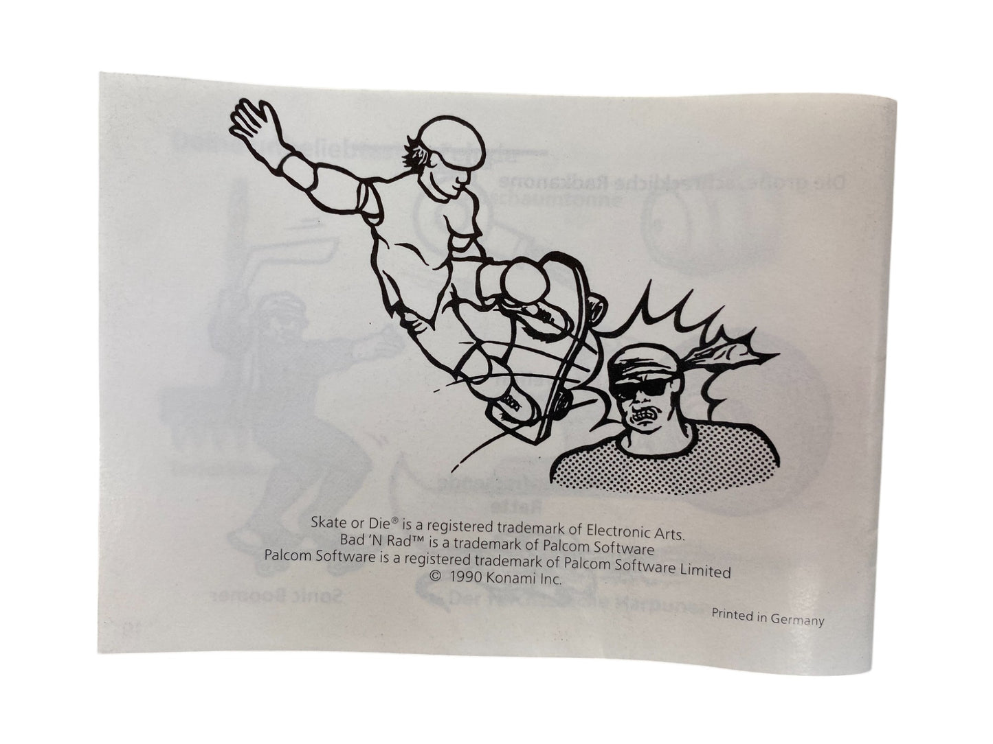 Skate or die Bad´n Rad - Game Boy (CIB) Top-Zustand