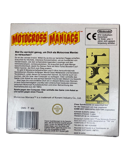 Motocross Maniacs - Nintendo Game Boy (CIB) Top-Zustand