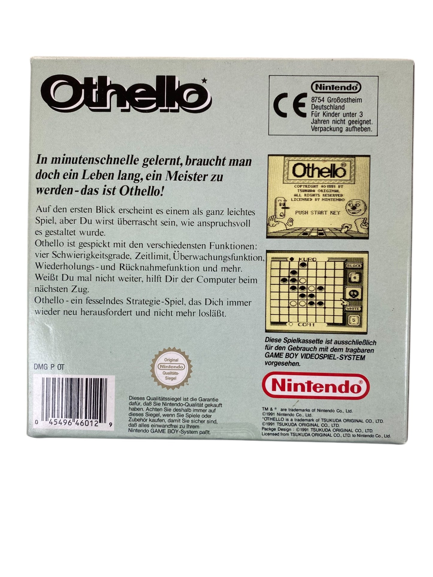 Othello - Nintendo Game Boy (OVP)