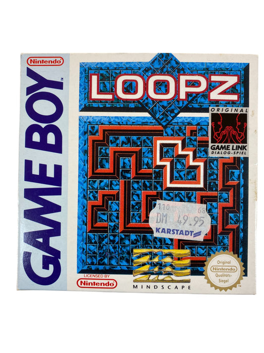 Loopz - Nintendo Game Boy (CIB) Neuwertig / Mint!