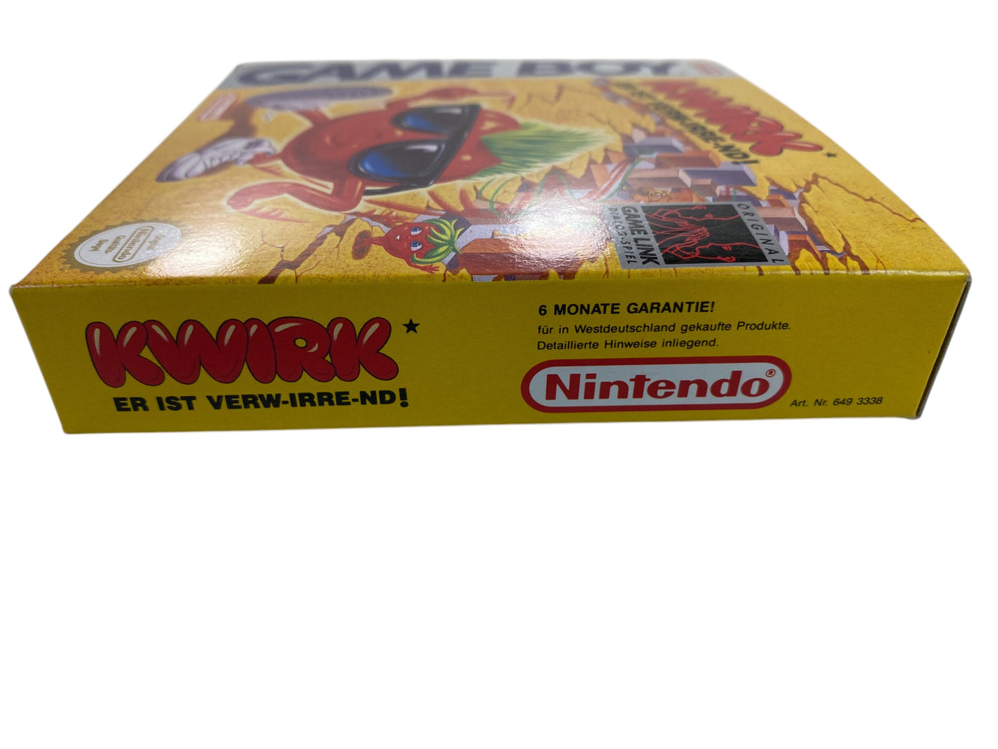 Kwirk - Nintendo Game Boy (CIB) Neuwertig / Mint!