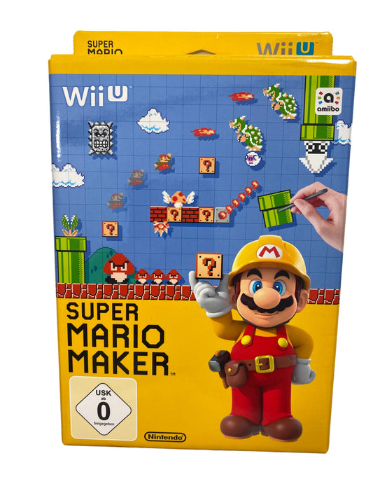 Super Mario Maker - Nintendo Wii U inkl. Buch (CD KRATZFREI)