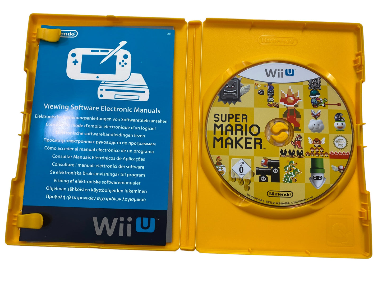 Super Mario Maker - Nintendo Wii U inkl. Buch (CD KRATZFREI)