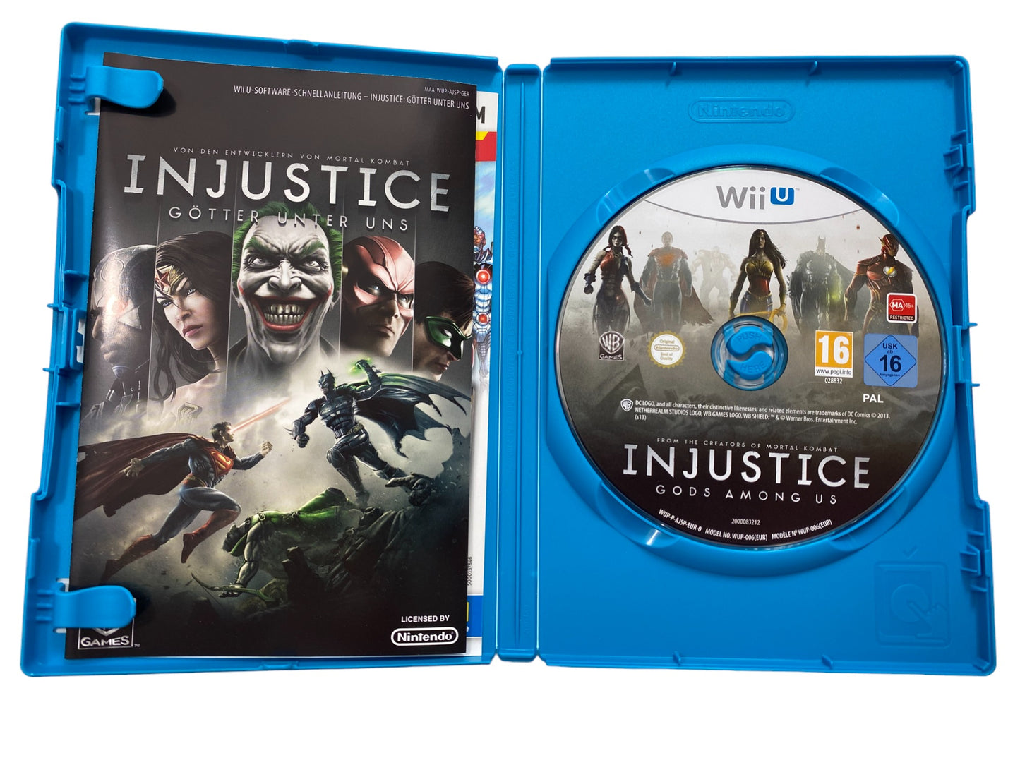 Injustice: Götter unter uns - Nintendo Wii U (CD KRATZFREI)