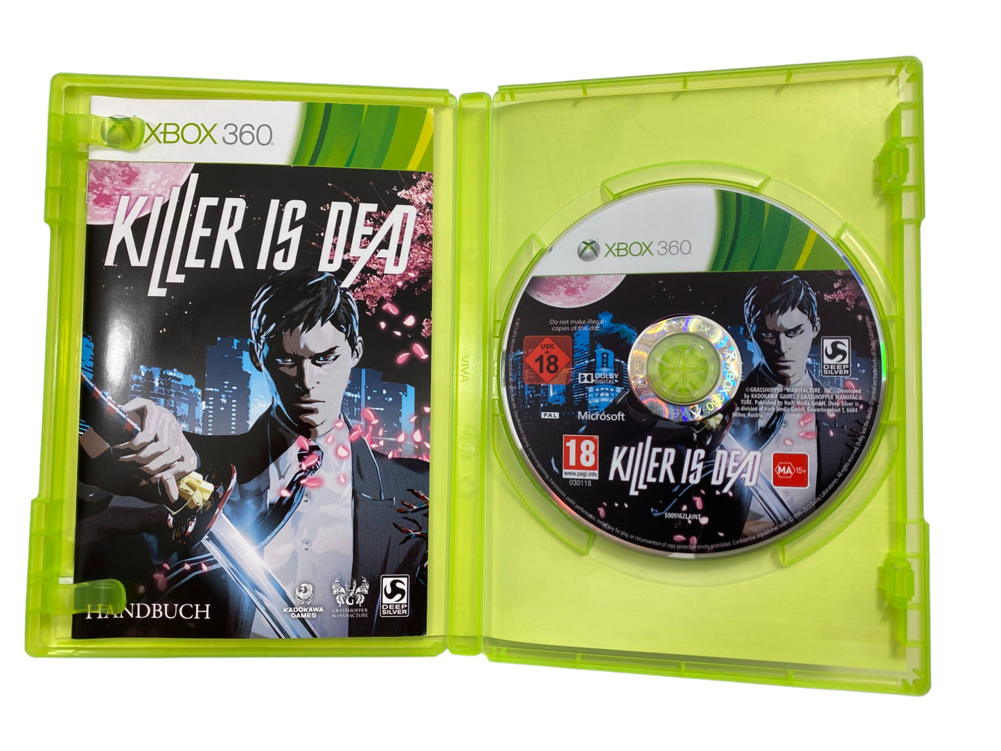 Killer is Dead - Fan Edition - Xbox 360 (CDs KRATZFREI)