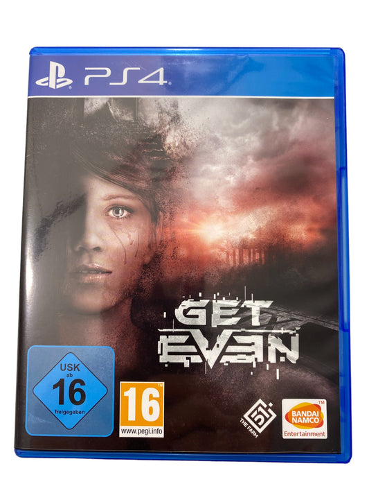 PS4 - Get Even - PlayStation 4 (CD KRATZFREI)