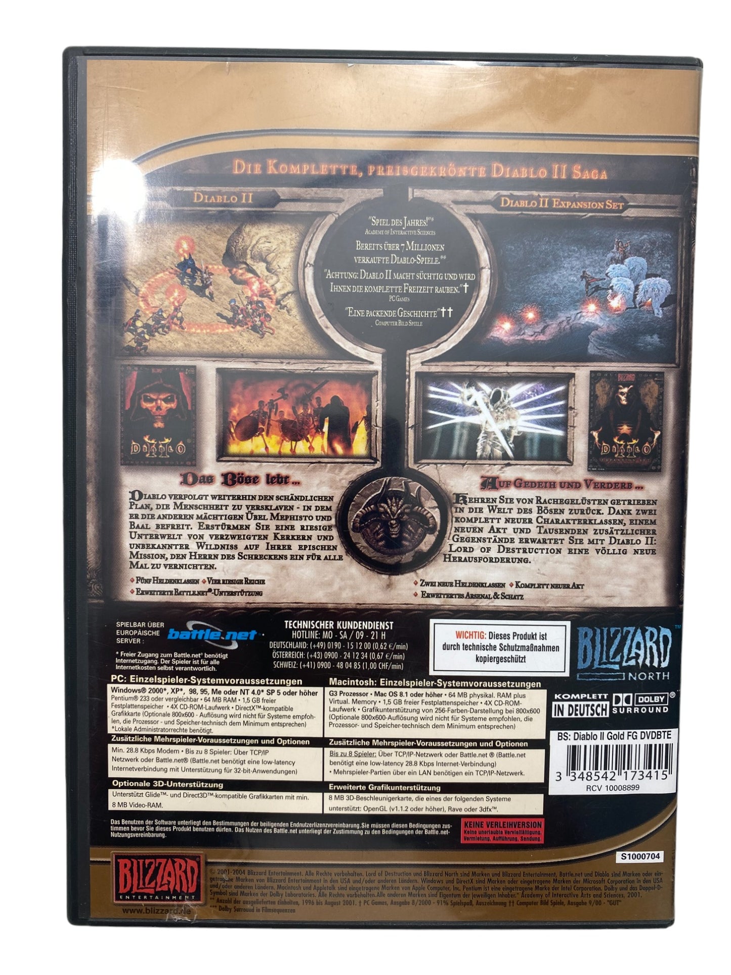 Diablo II inkl. Expansion Set: Lord of Destruction - PC / MAC