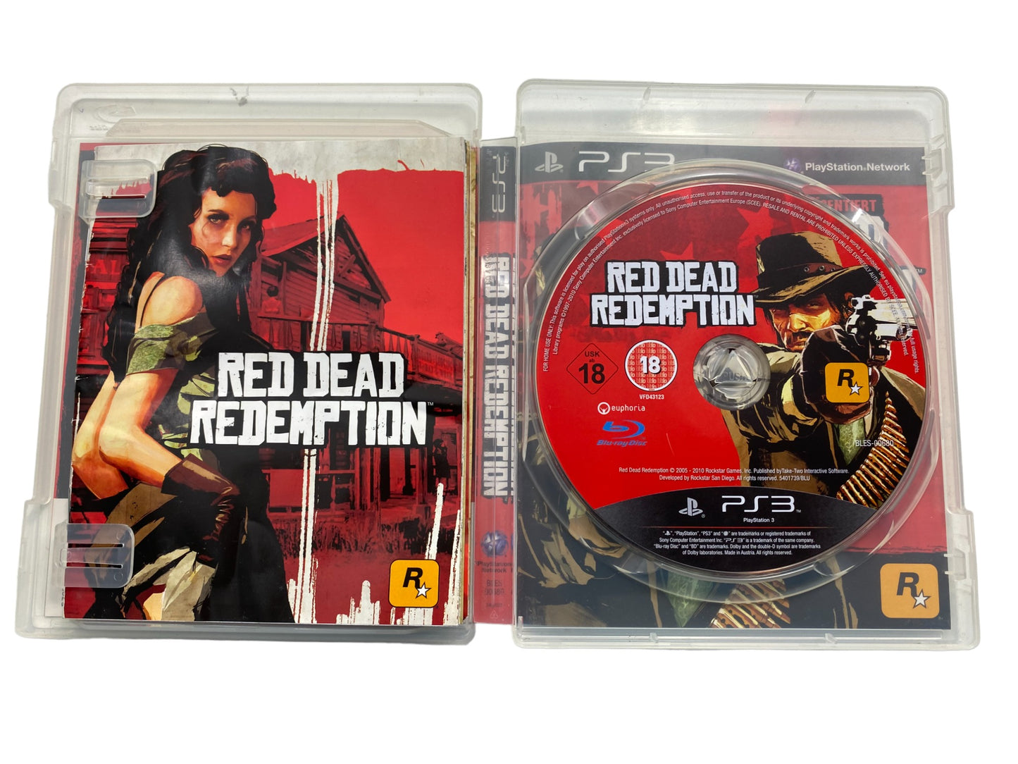 PS3 - Red Dead Redemption - PlayStation 3 - inkl. Karte! (CD KRATZFREI)