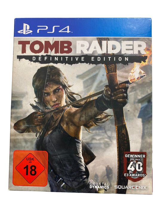 PS4 - Tomb Raider - Definitive Edition inkl. Artbook - PlayStation 4 (CD KRATZFREI)