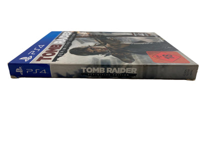 PS4 - Tomb Raider - Definitive Edition inkl. Artbook - PlayStation 4 (CD KRATZFREI)