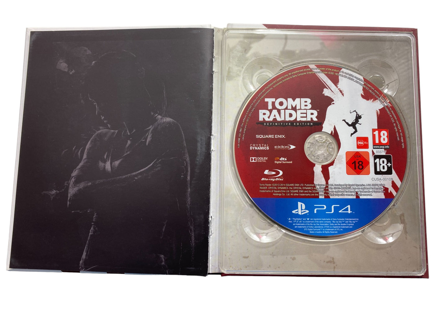 PS4 - Tomb Raider - Definitive Edition inkl. Artbook - PlayStation 4 (CD KRATZFREI)