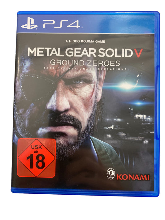 PS4 - Metal Gear Solid V: Ground Zeroes - PlayStation 4 (CD KRATZFREI)