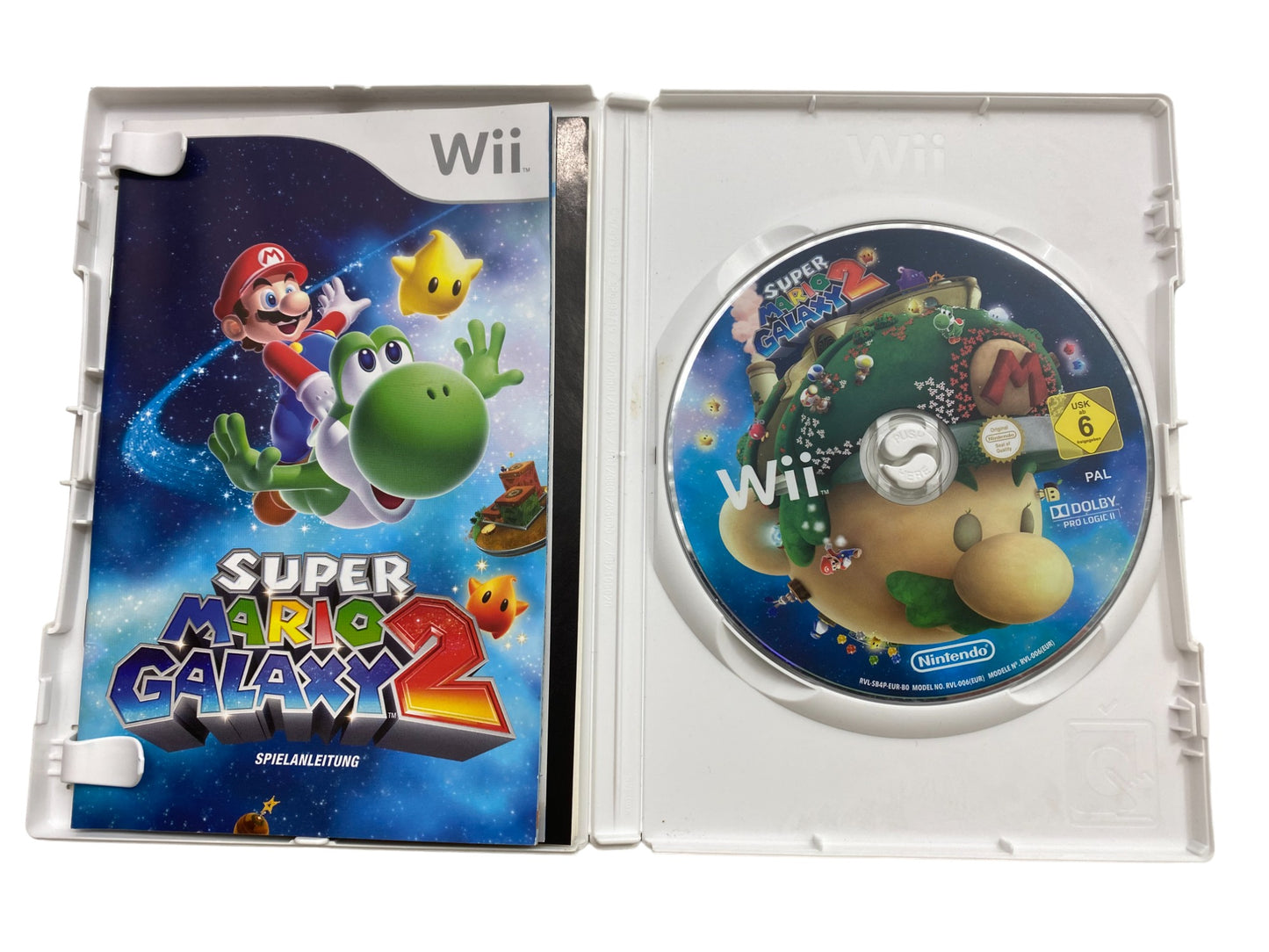 Super Mario Galaxy 2 - Nintendo Wii (CD KRATZFREI)