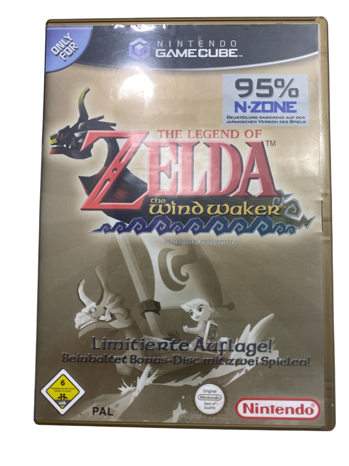 The Legend Of Zelda: The Wind Waker - Nintendo GameCube (CDs KRATZFREI)