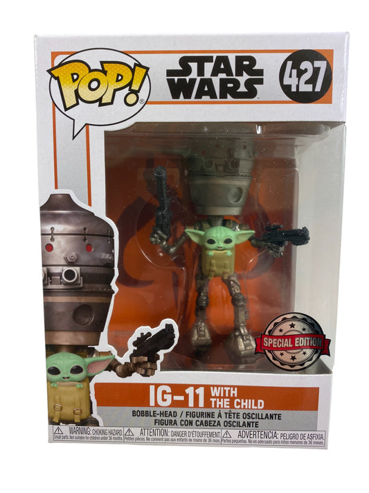 Funko Pop Star Wars 427 - IG-11 With the Child (OVP)
