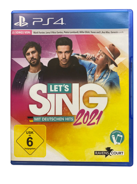 PS4 - Lets Sing 2021 - Playstation 4 (CD KRATZFREI)