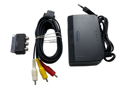 Nintendo 64 / N64 Konsole + 4 Controller + Mario Kart 64 inkl. Kabel