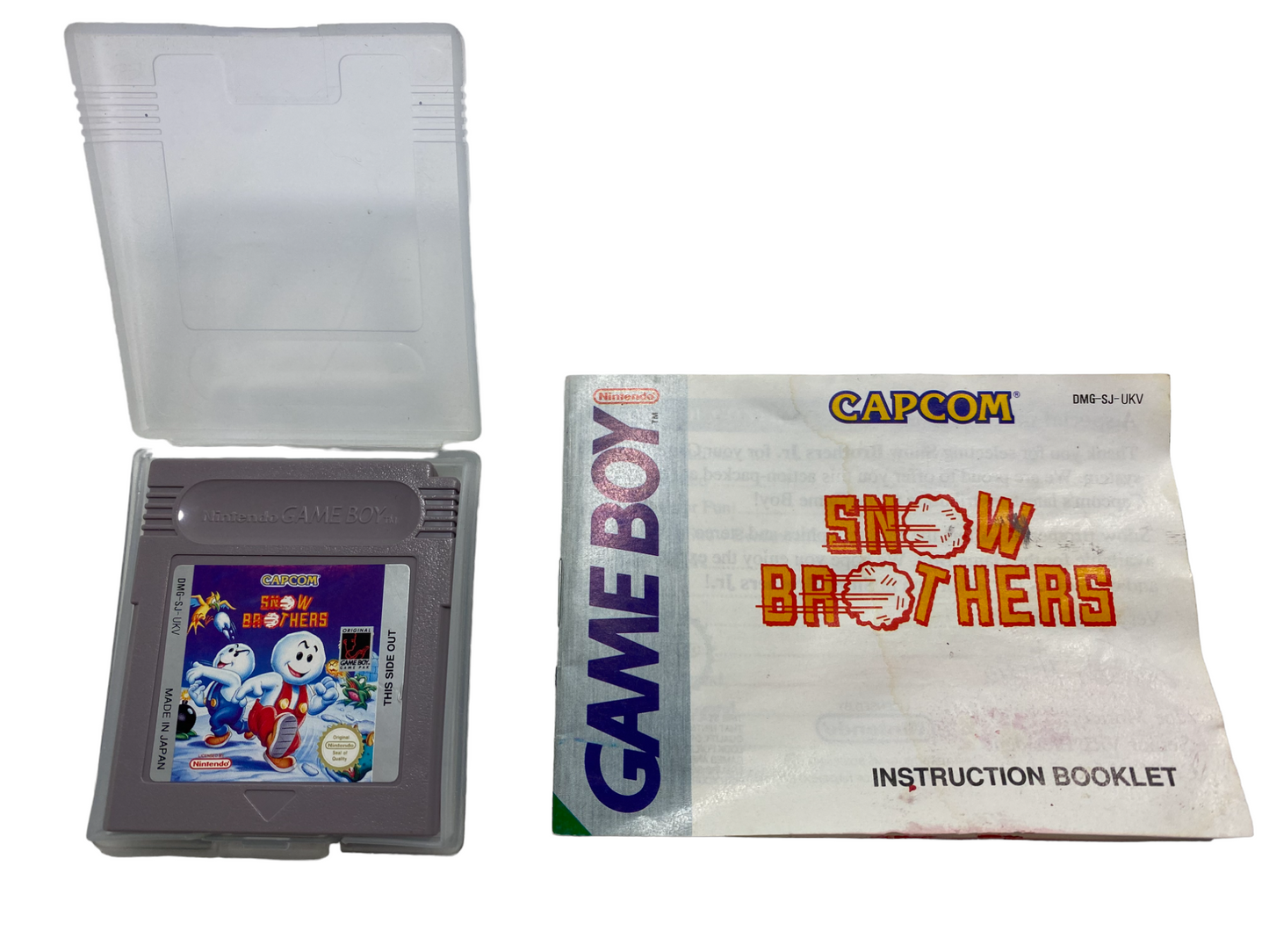 Snow Brothers - Game Boy - inkl. Spielanleitung