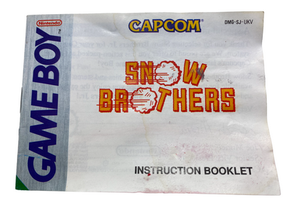 Snow Brothers - Game Boy - inkl. Spielanleitung