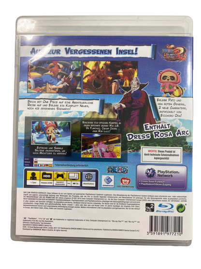 PS3 - One Piece: Unlimited World Red - Playstation 3