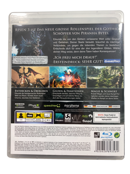 PS3 - Risen 3: Titan Lords (First Edition) - Playstation 3